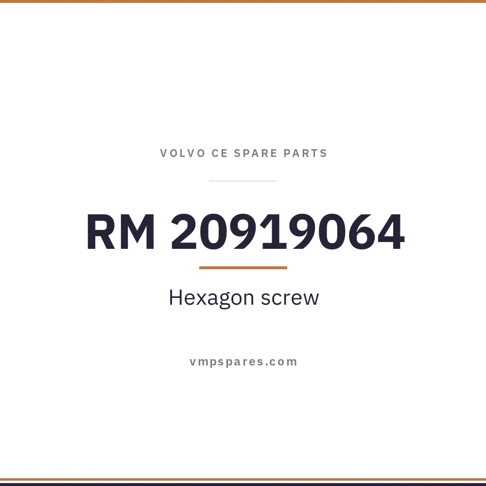RM 20919064 – Hexagon screw