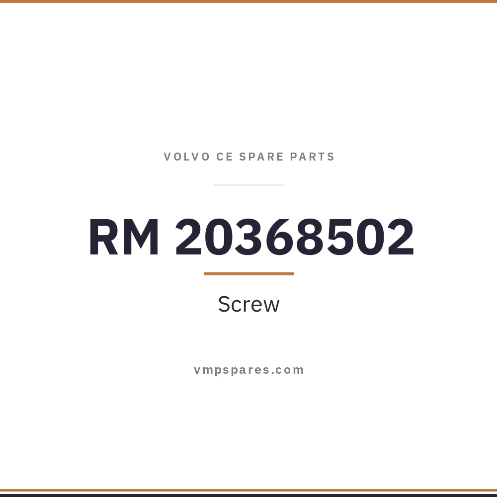 RM 20368502 – Screw