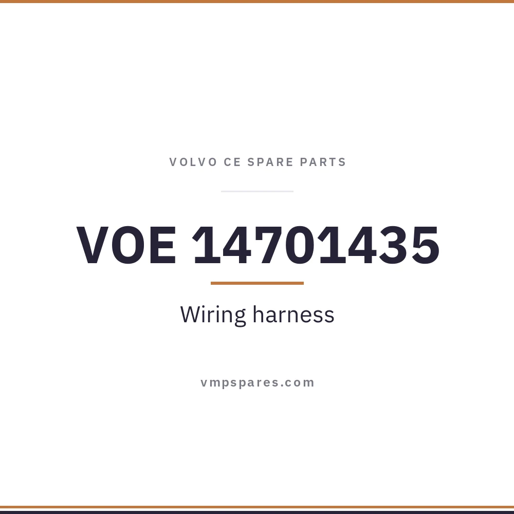 VOE 14701435 – Wiring harness