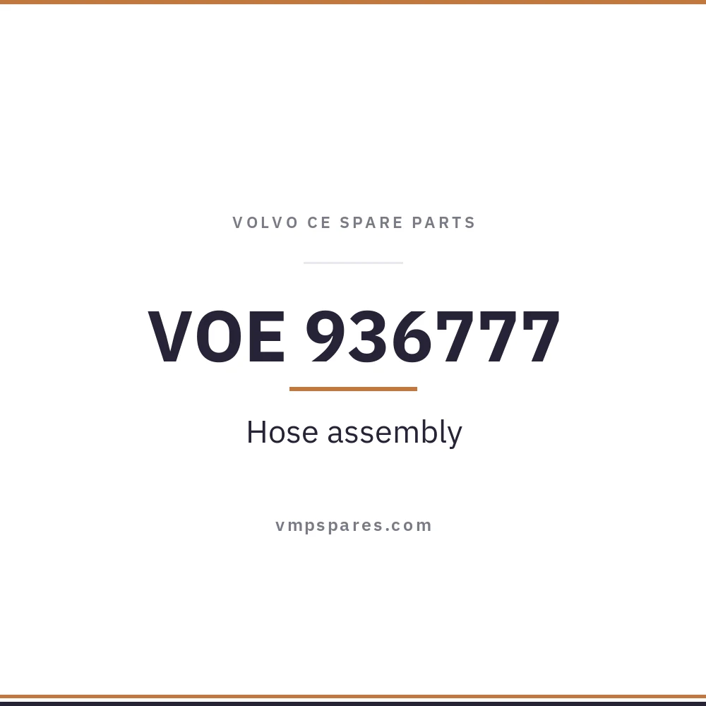 VOE 936777 – Hose assembly