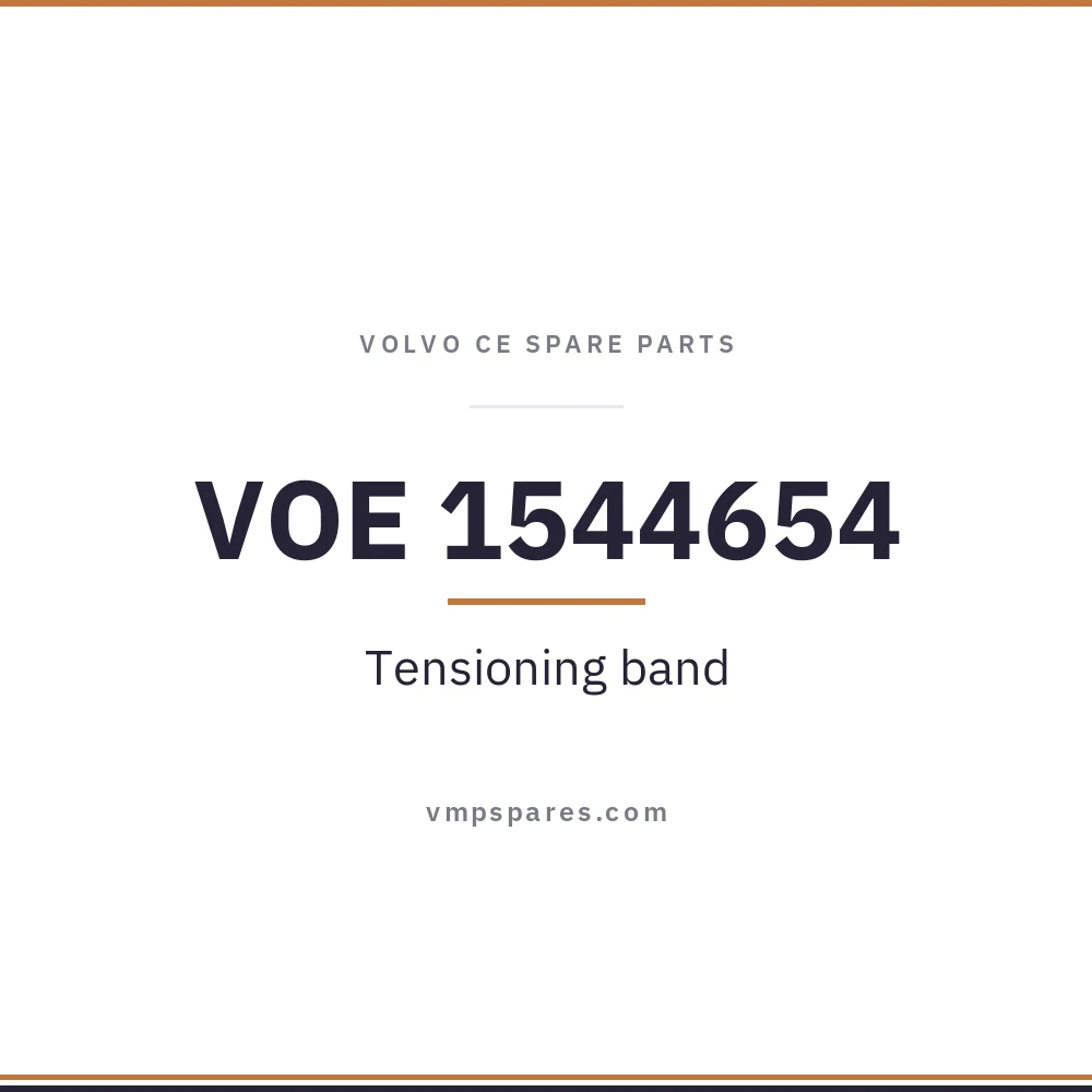 VOE 1544654 – Tensioning band