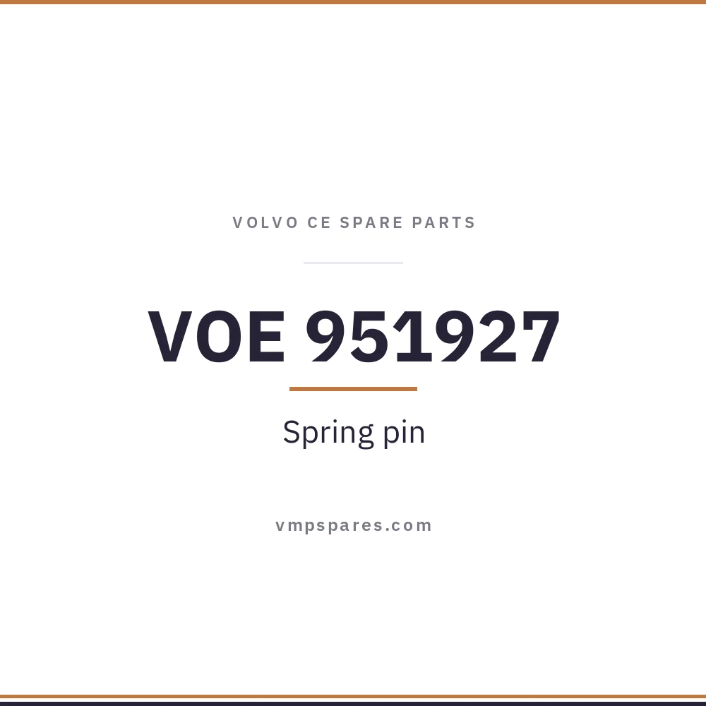 VOE 951927 – Spring pin