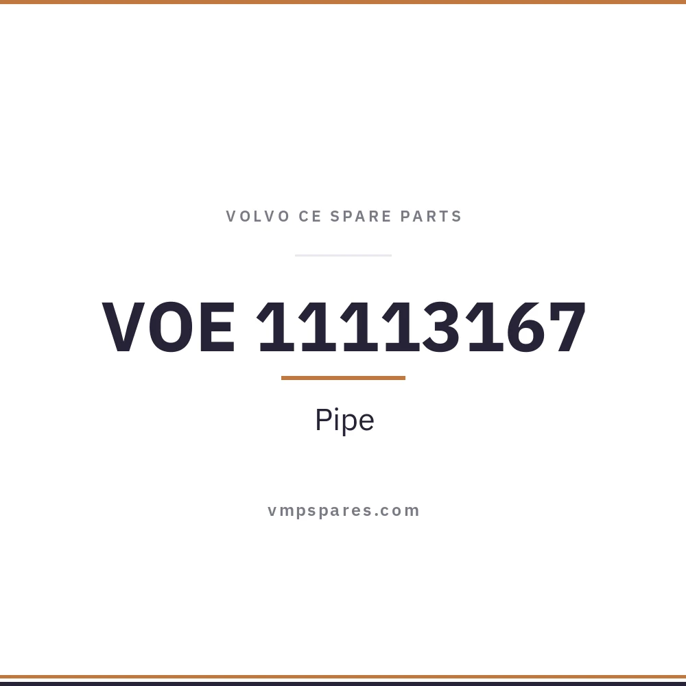 VOE 11113167 – Pipe