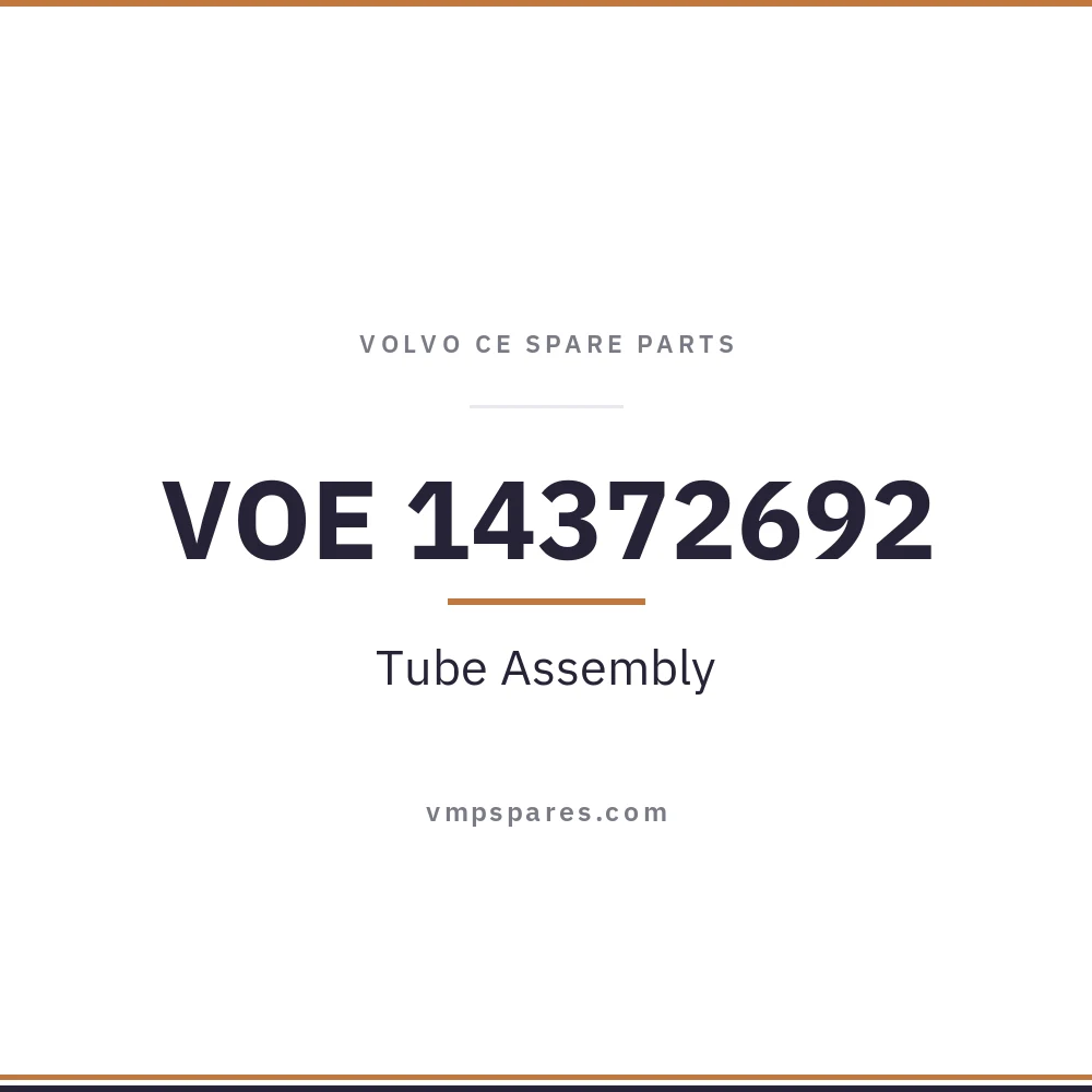 VOE 14372692 – Tube Assembly