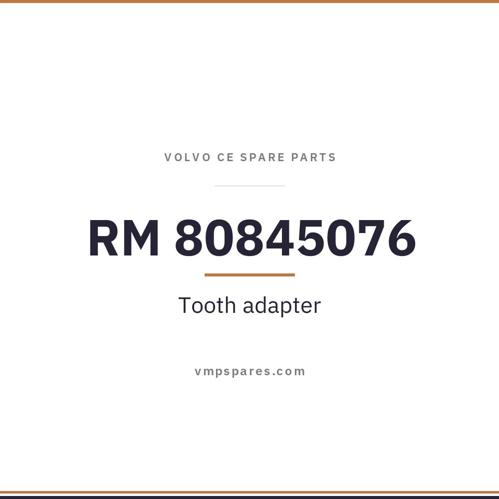 RM 80845076 – Tooth adapter