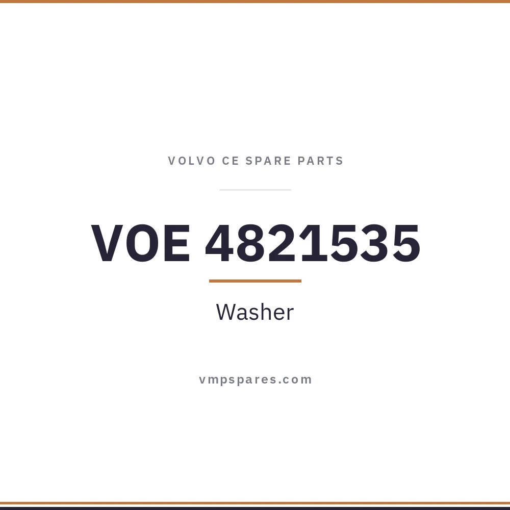 VOE 4821535 – Washer