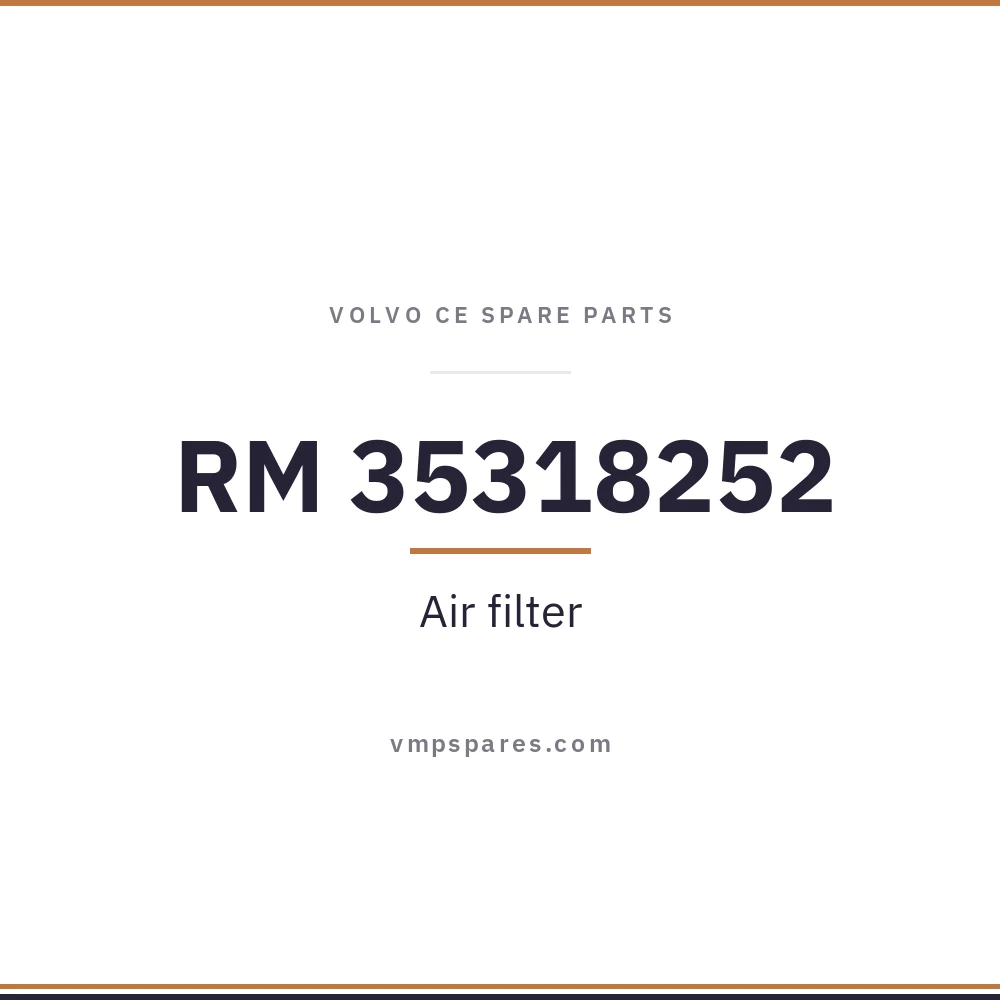 RM 35318252 – Air filter