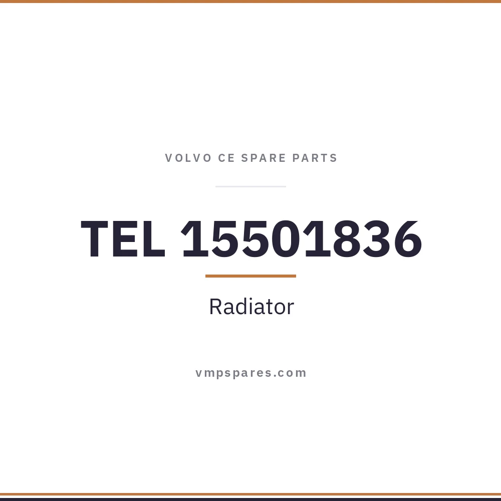 TEL 15501836 – Radiator