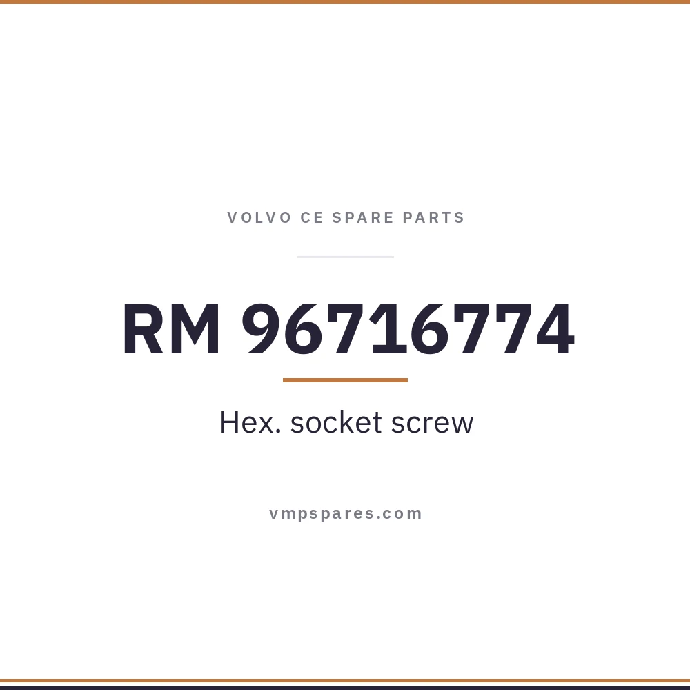 RM 96716774 – Hex. socket screw
