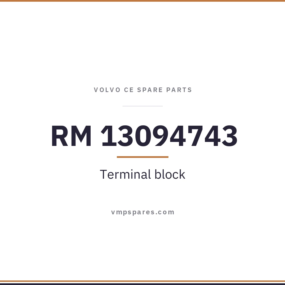 RM 13094743 – Terminal block