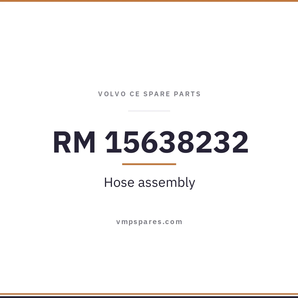 RM 15638232 – Hose assembly