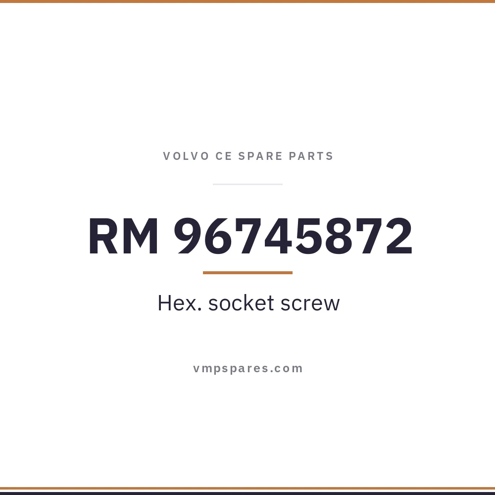 RM 96745872 – Hex. socket screw