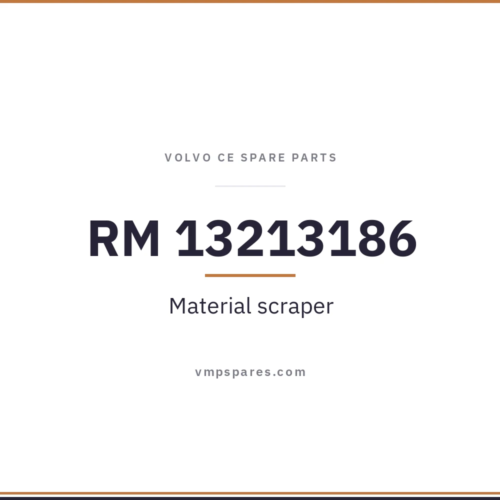 RM 13213186 – Material scraper