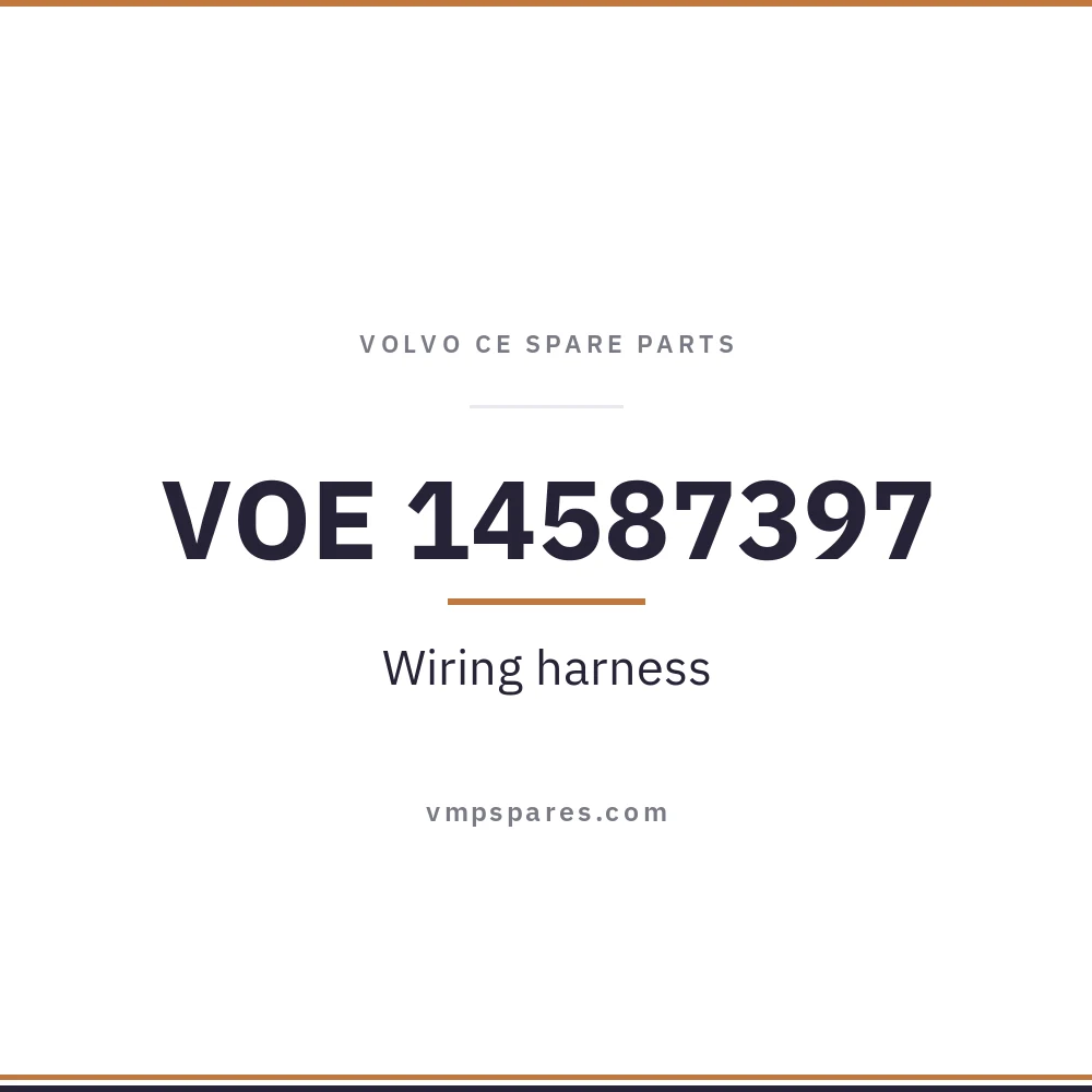 VOE 14587397 – Wiring harness