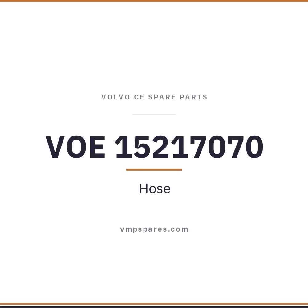 VOE 15217070 – Hose