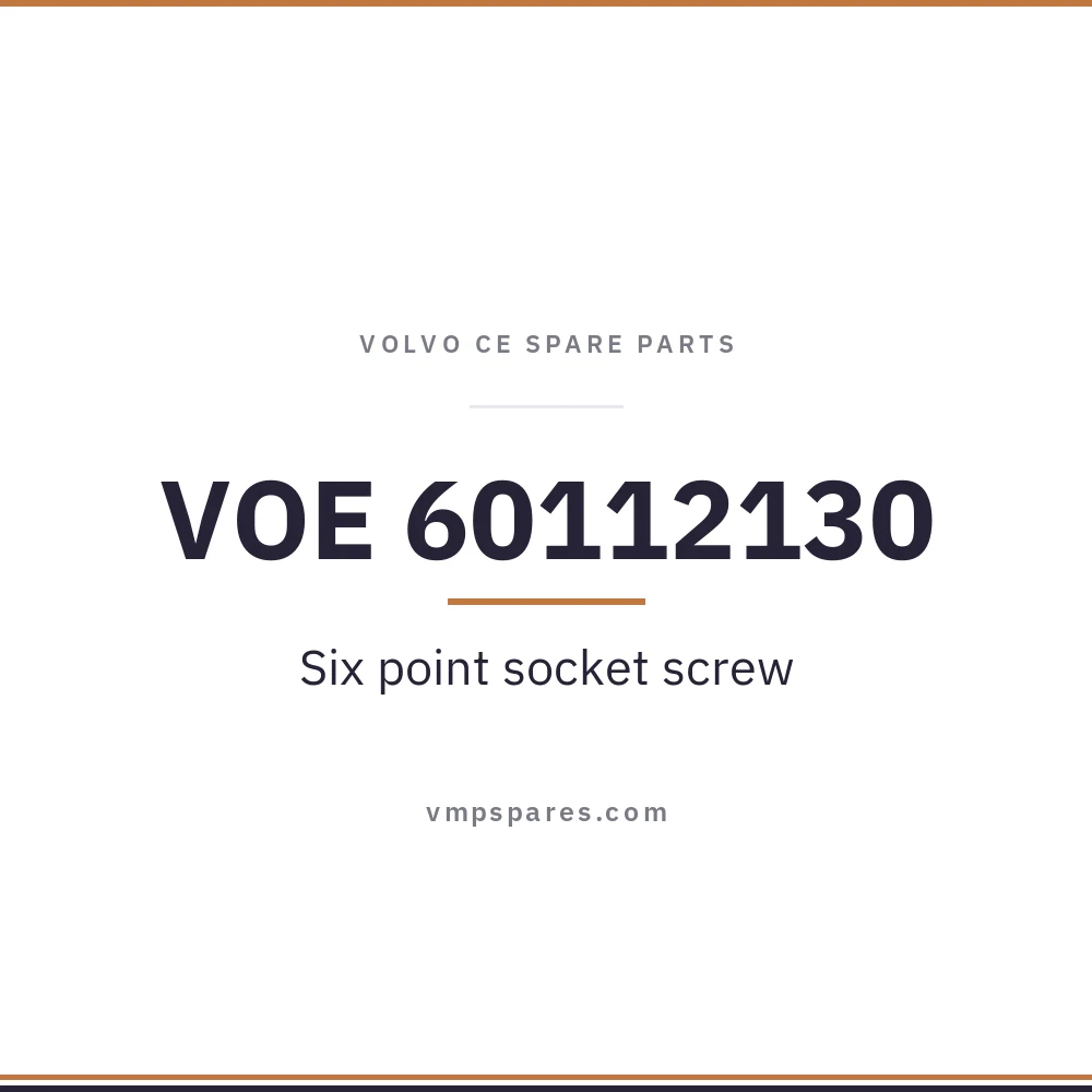 VOE 60112130 – Six point socket screw