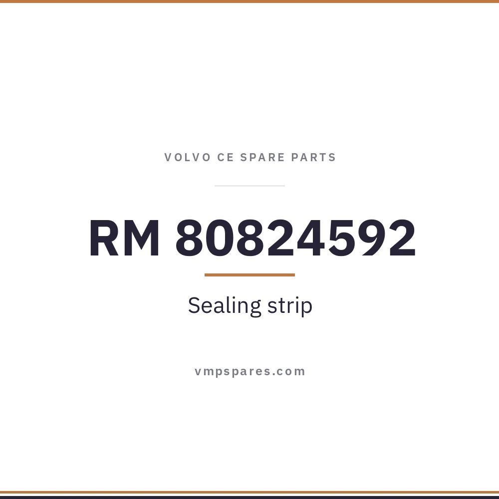 RM 80824592 – Sealing strip