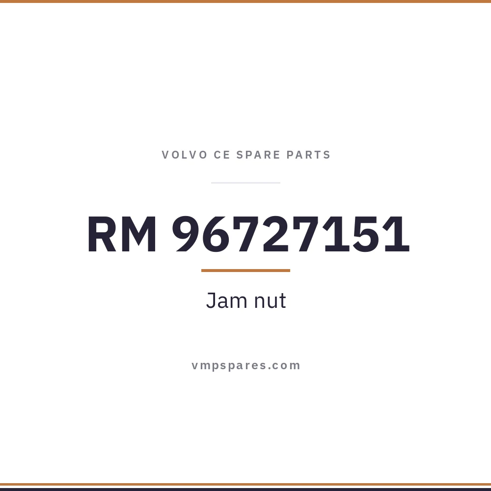 RM 96727151 – Jam nut