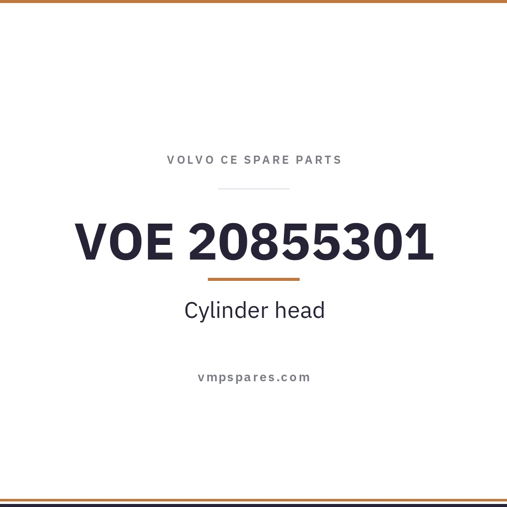 VOE 20855301 – Cylinder head
