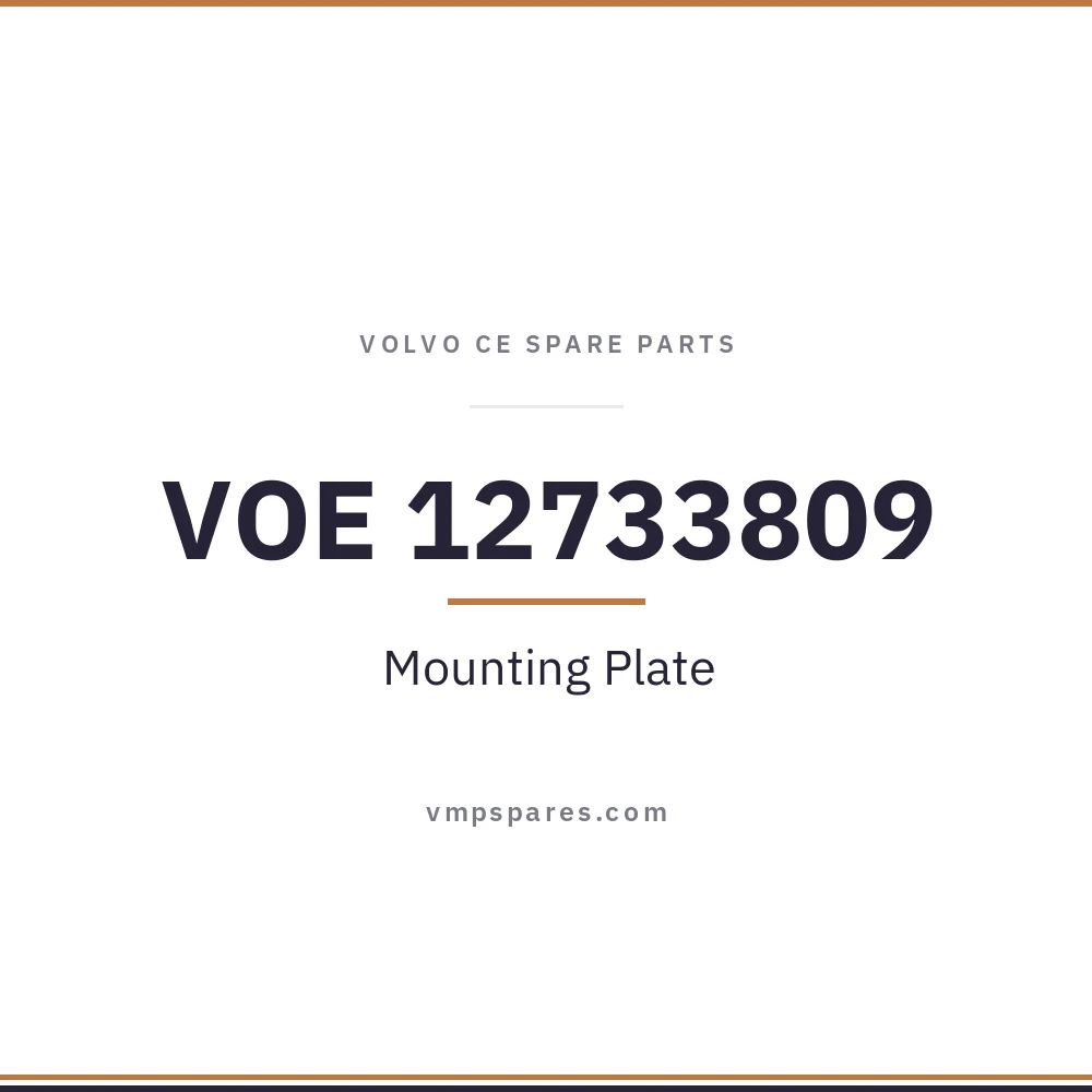 VOE 12733809 – Mounting Plate