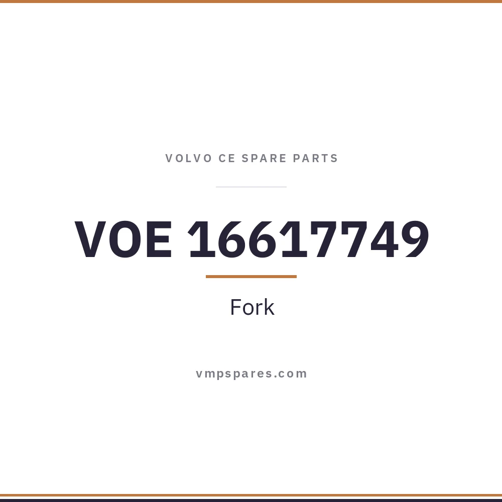 VOE 16617749 – Fork