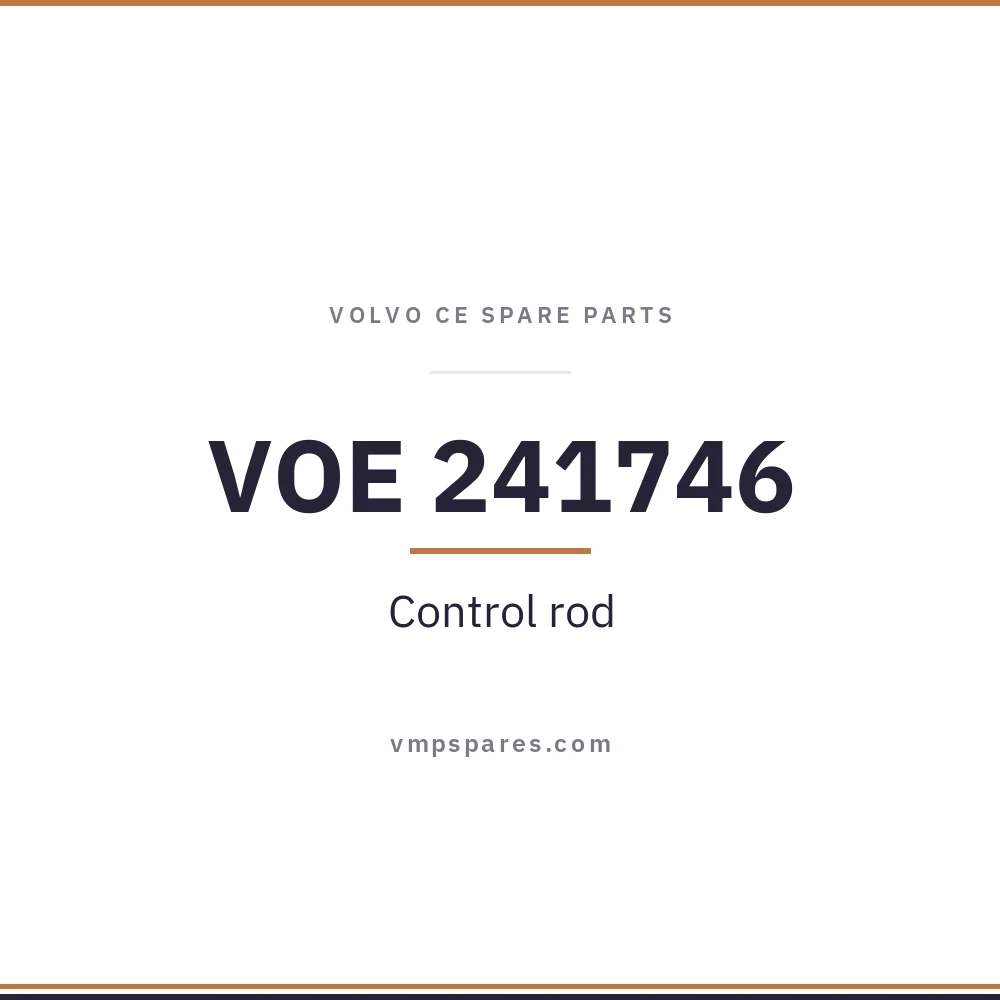 VOE 241746 – Control rod