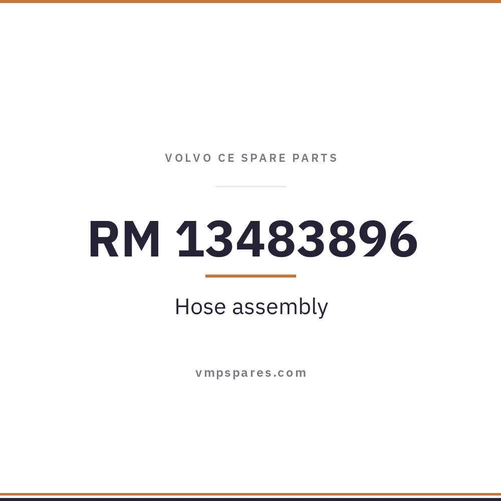 RM 13483896 – Hose assembly