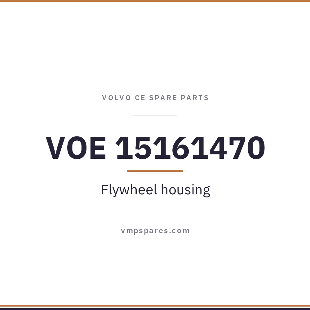 VOE 15161470 – Flywheel housing