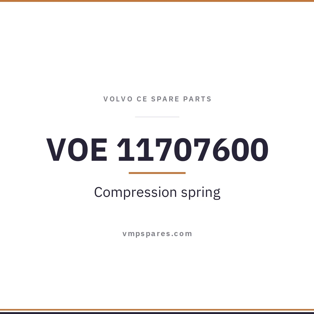 VOE 11707600 – Compression spring