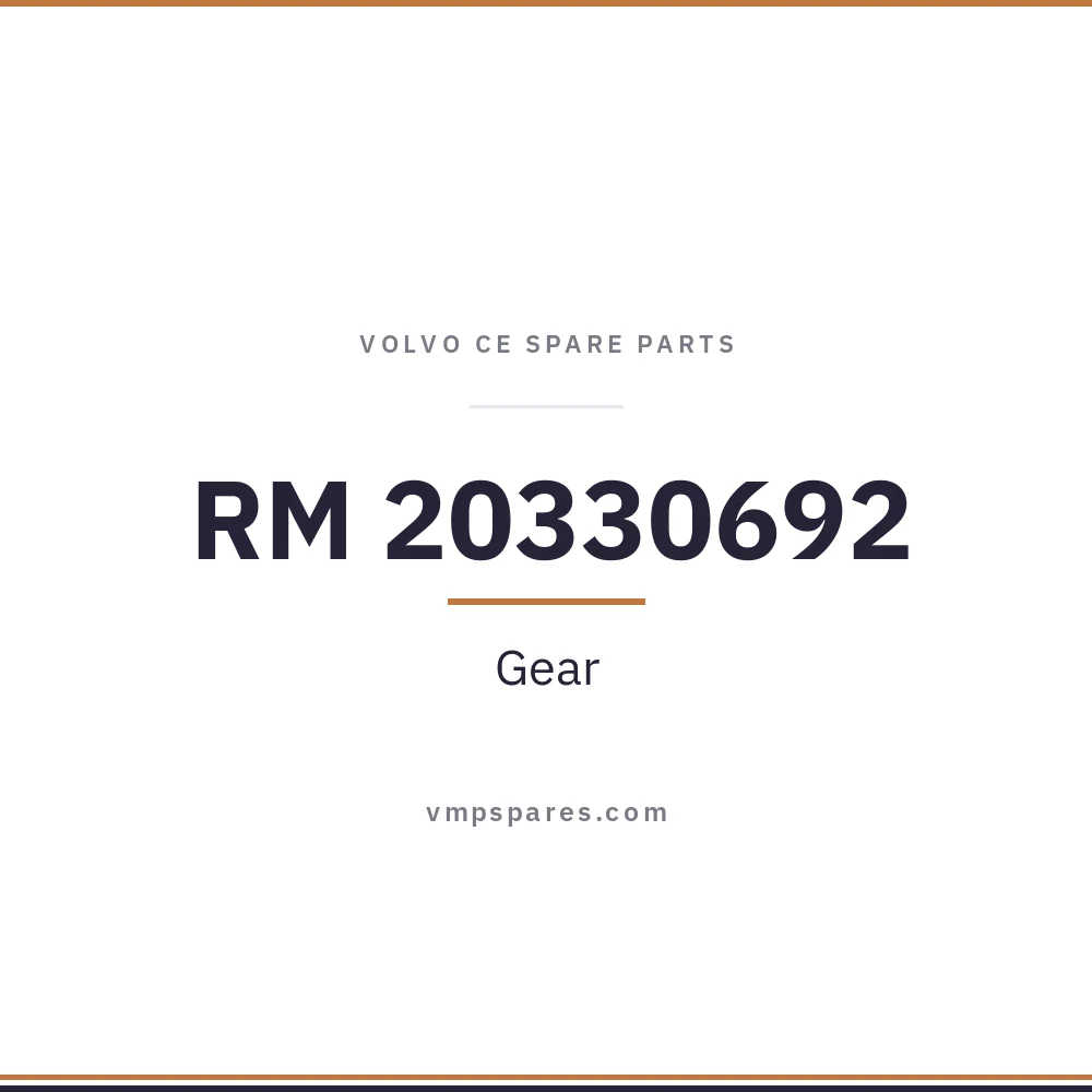 RM 20330692 – Gear