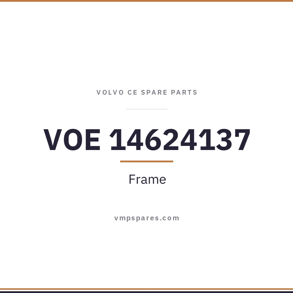 VOE 14624137 – Frame