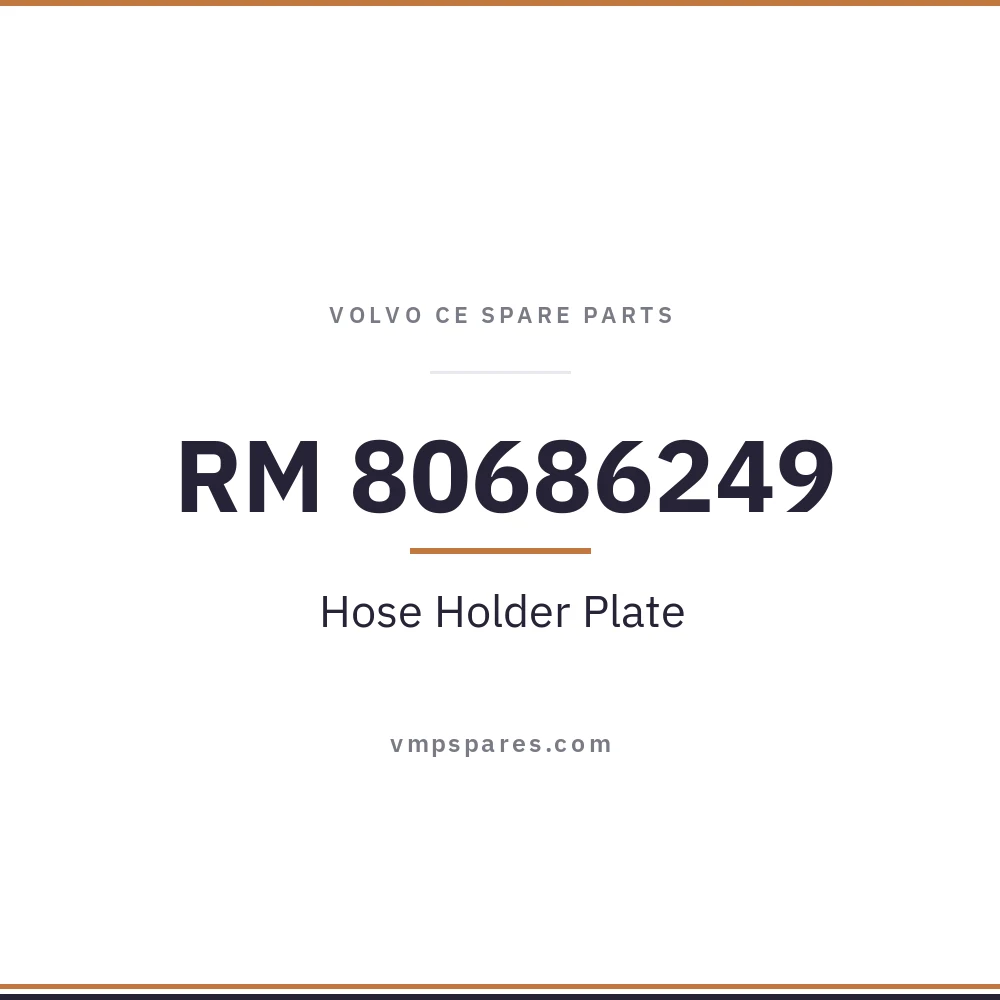 RM 80686249 – Hose Holder Plate