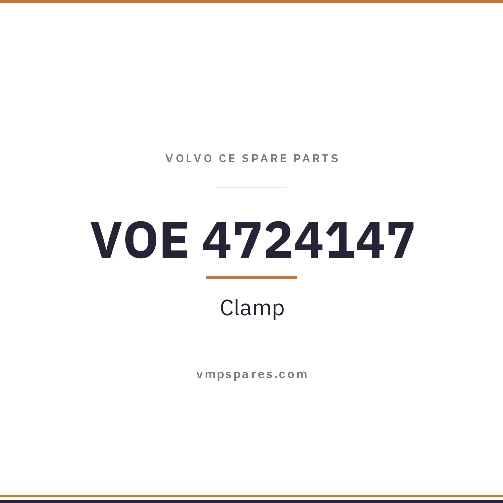 VOE 4724147 – Clamp