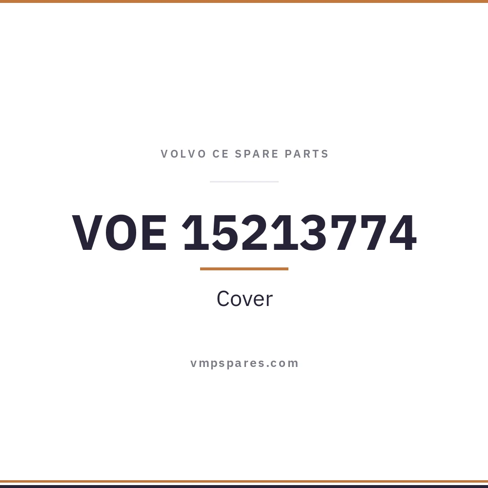 VOE 15213774 – Cover