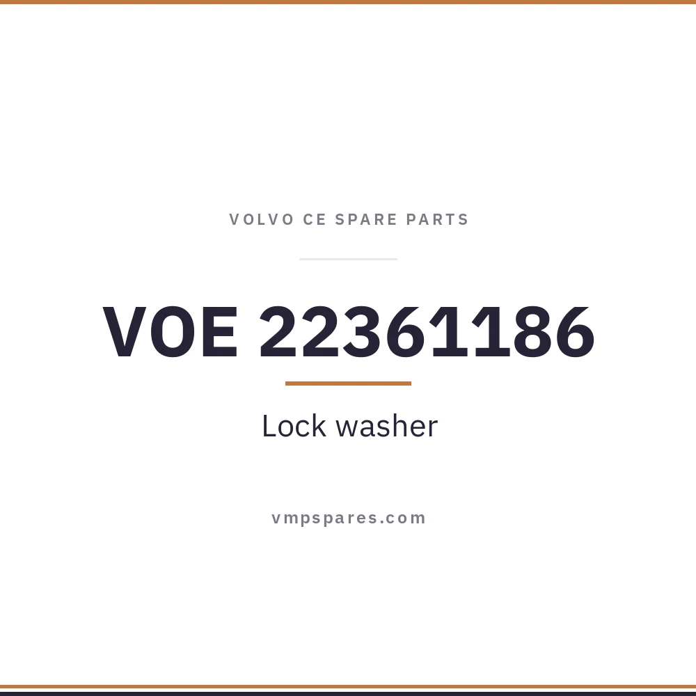VOE 22361186 – Lock washer