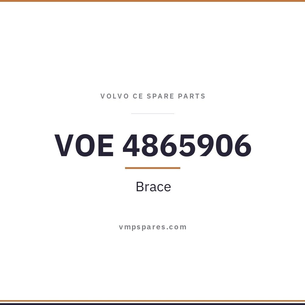VOE 4865906 – Brace