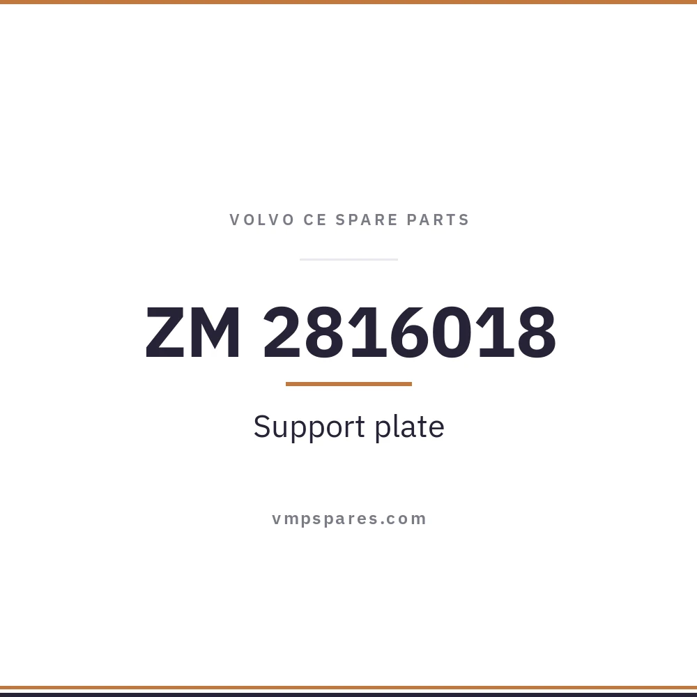 ZM 2816018 – Support plate