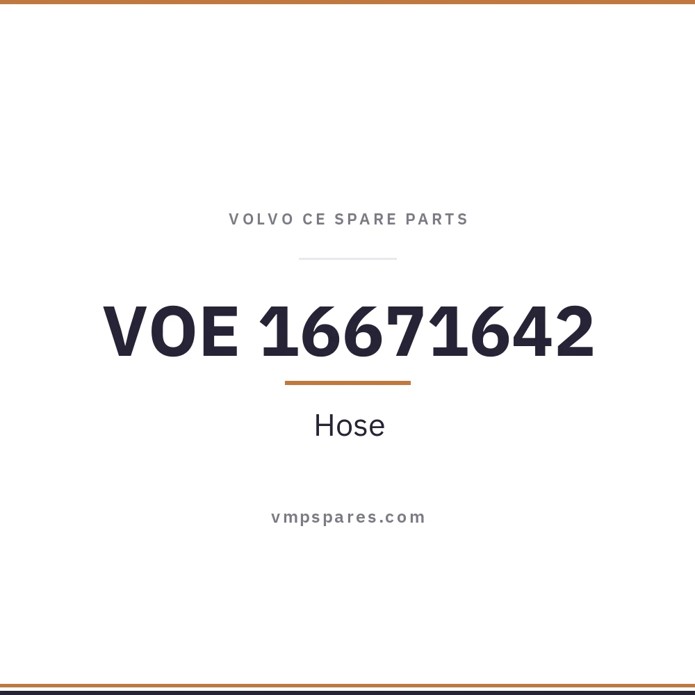 VOE 16671642 – Hose