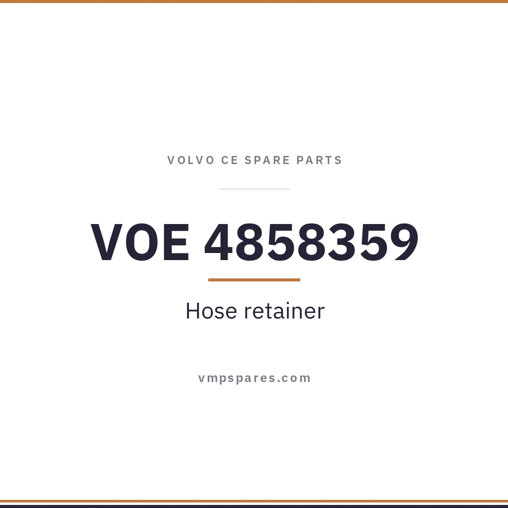 VOE 4858359 – Hose retainer