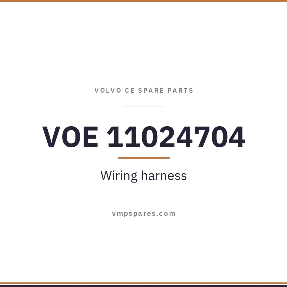 VOE 11024704 – Wiring harness