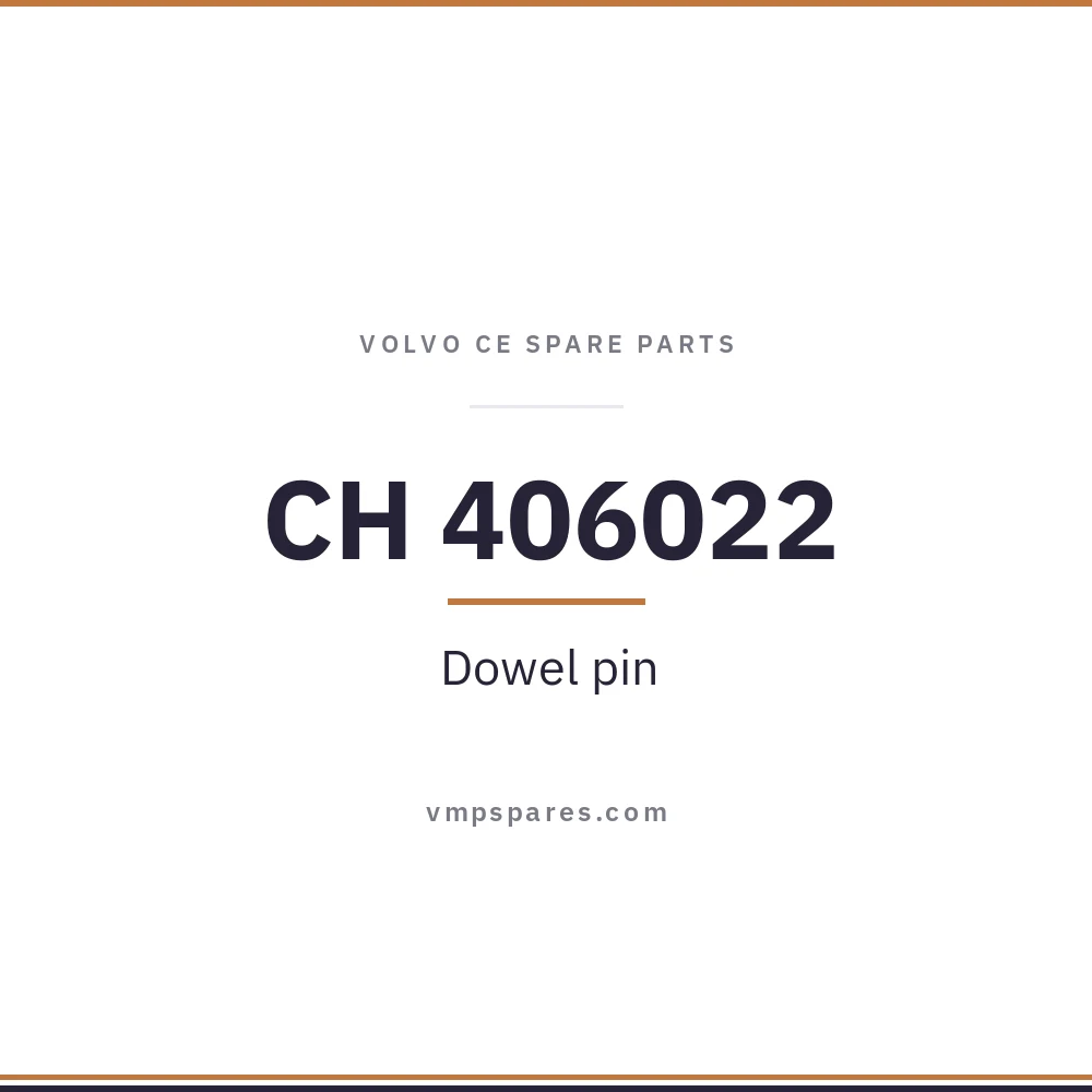 CH 406022 – Dowel pin