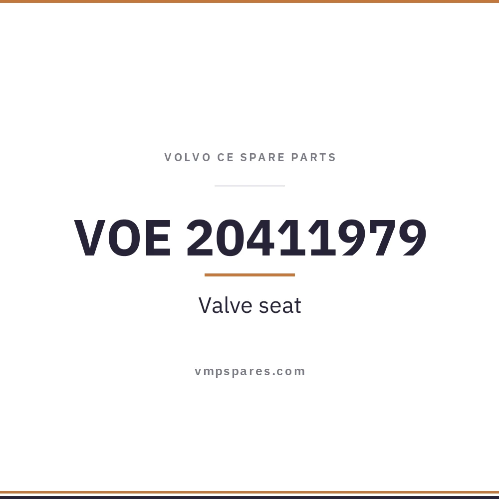 VOE 20411979 – Valve seat