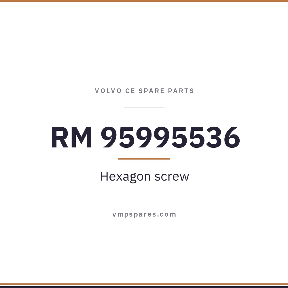 RM 95995536 – Hexagon screw