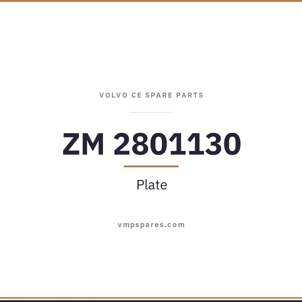 ZM 2801130 – Plate