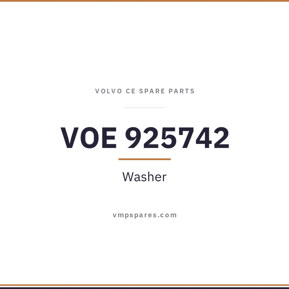 VOE 925742 – Washer