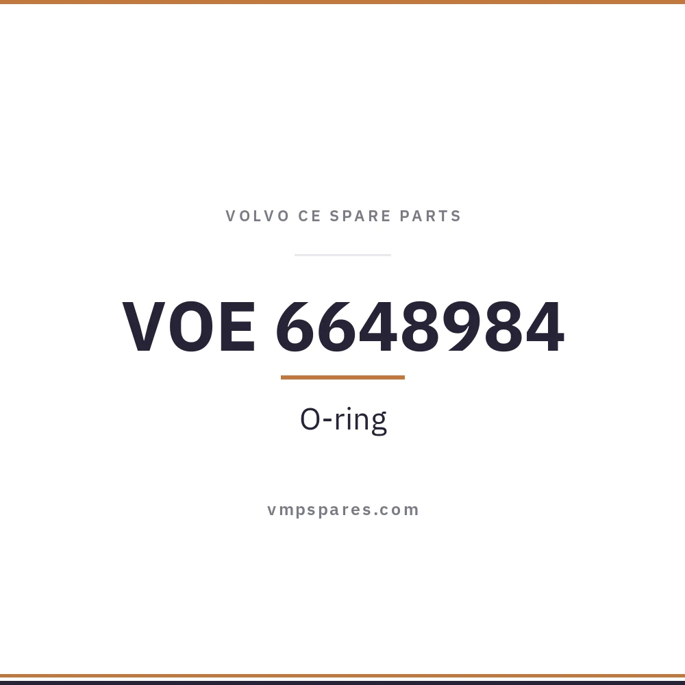 VOE 6648984 – O-ring