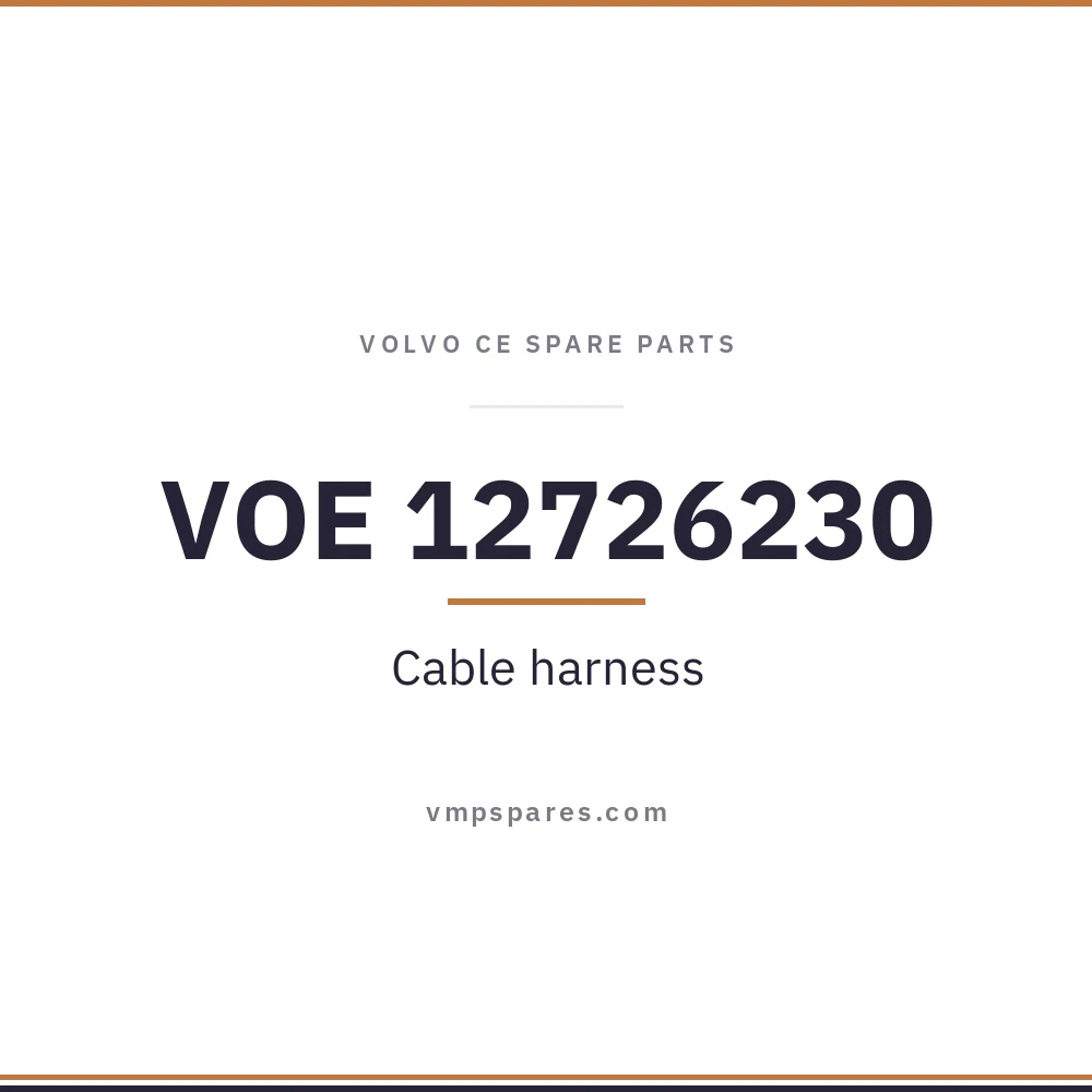 VOE 12726230 – Cable harness