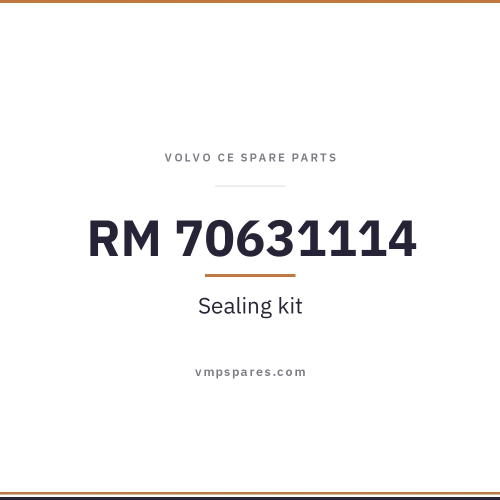 RM 70631114 – Sealing kit
