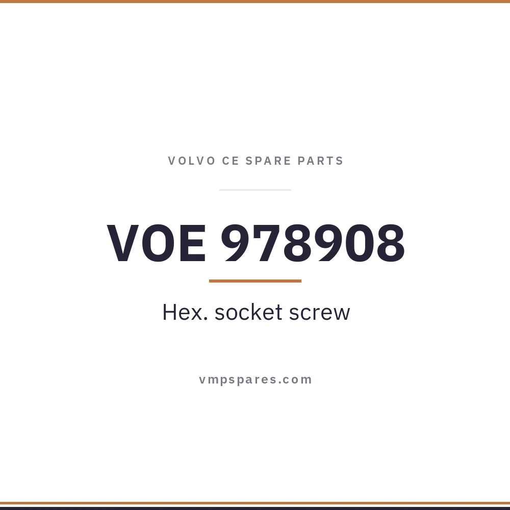 VOE 978908 – Hex. socket screw