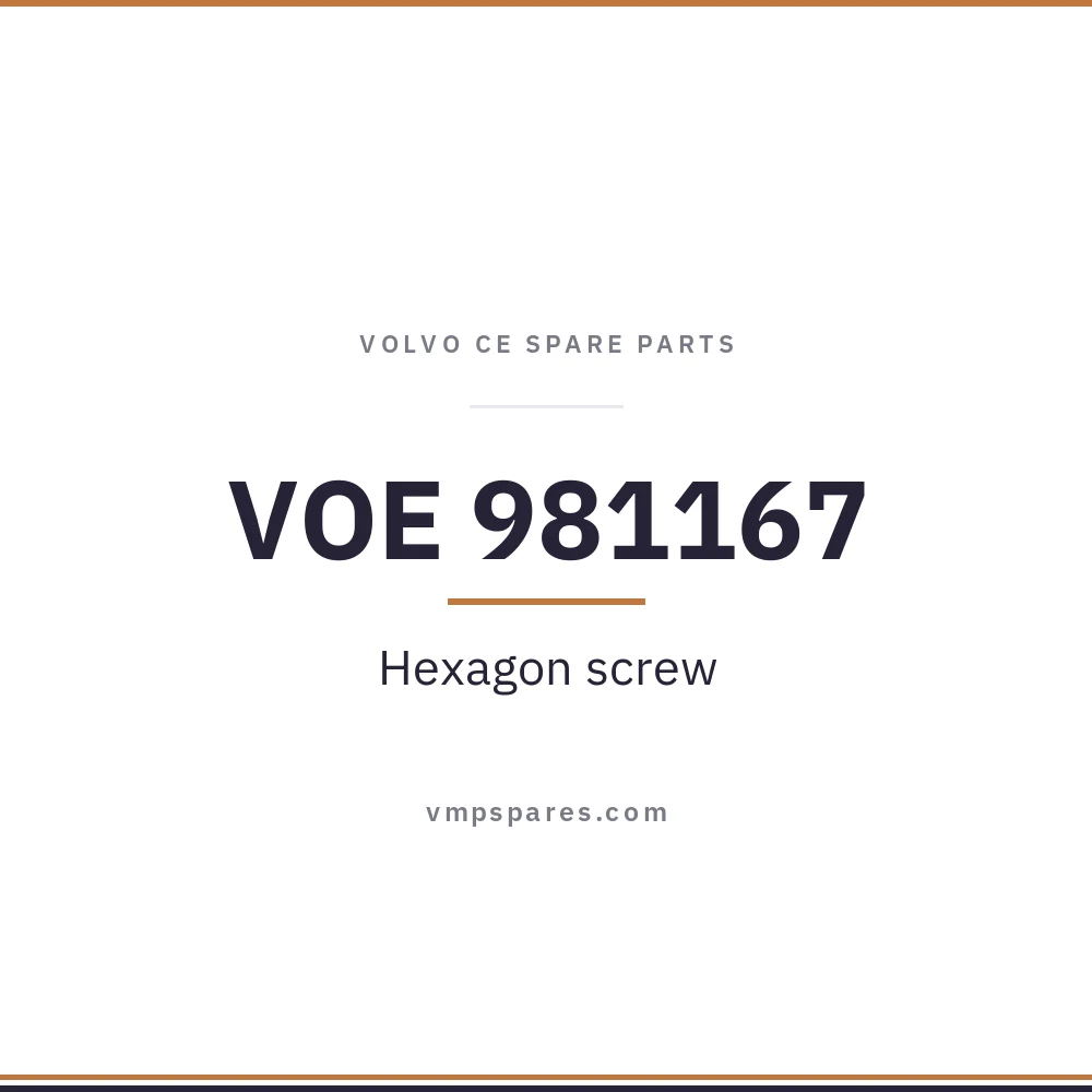 VOE 981167 – Hexagon screw